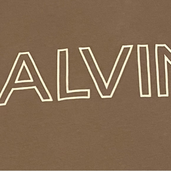 Calvin Klein Cropped Shirt Size Large EUC - Picture 3 of 6